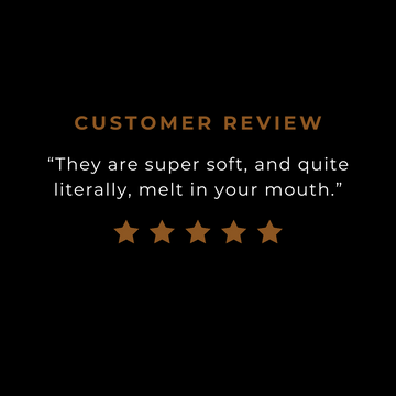 Customer review for our caramel rock cookie.