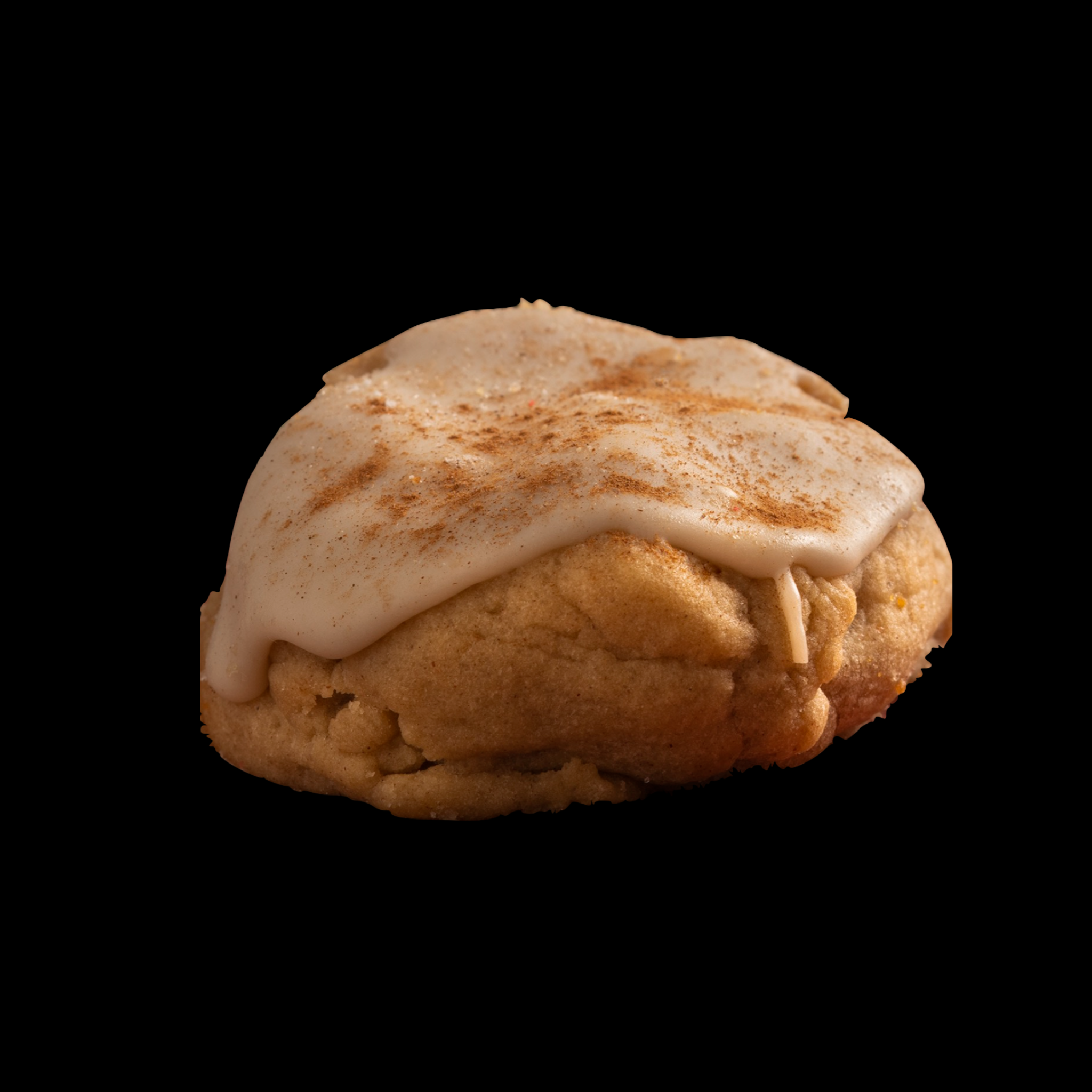 Our gourmet, handcrafted Iced Cinnamon cookie. | Monica's Gourmet Cookies.