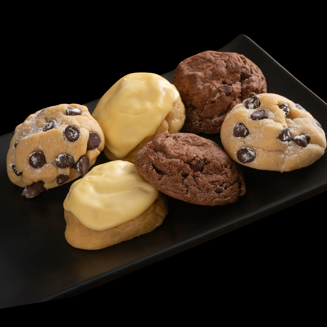 A gourmet box filled with an array of our cookies.