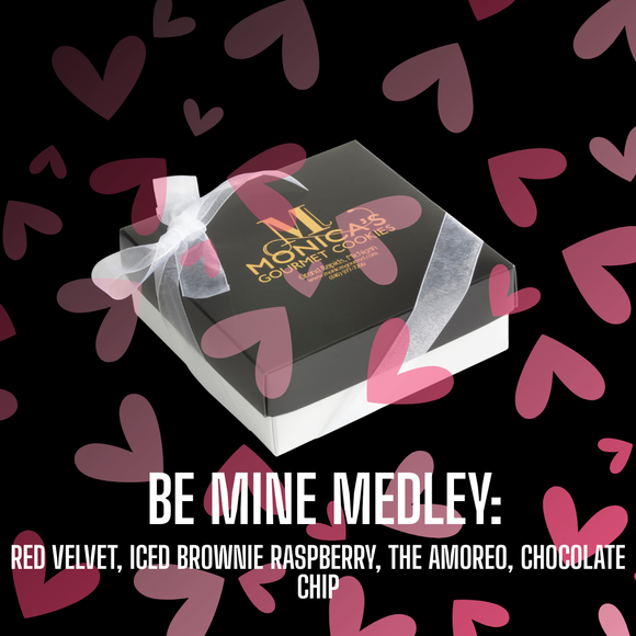 Red Velvet, Iced Brownie Raspberry, The AmOreo, Chocolate Chip