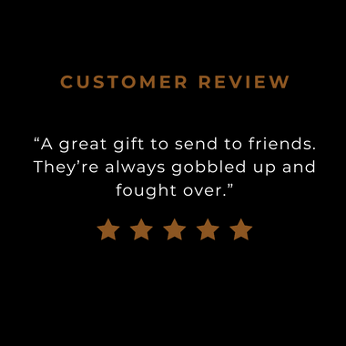 Customer review for our Chocolate Brownie Grenade cookie.