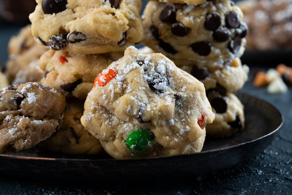 Candied Chocolate Chip and Chocolate Chip cookies Cookies.