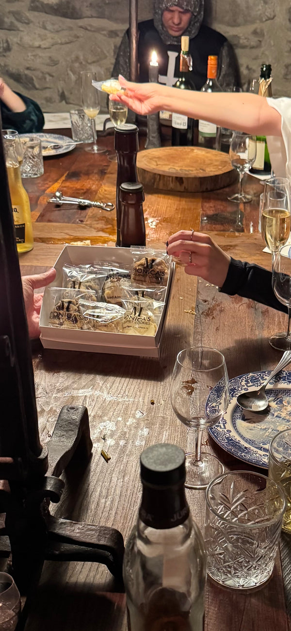 Wedding cookies in Scottland.