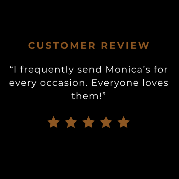 Customer Cookie Review for our Monica's Gourmet Premium Mix.