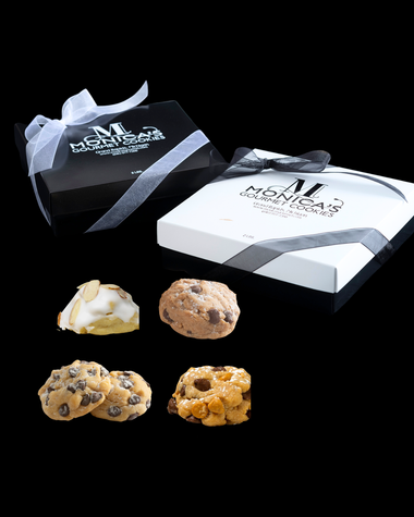 The Grand Slam: Trio, Almond, Chocolate Chip, and Peanut Butter Chocolate Delight.