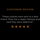 Vegan Dark Chocolate Chip cookie review.
