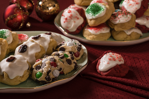 Holiday cookies.