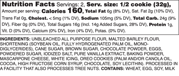 The AmOreo Nutrition Label