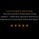 Chocolate Chip cookie review.
