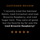 Iced Brownie Raspberry cookie review!