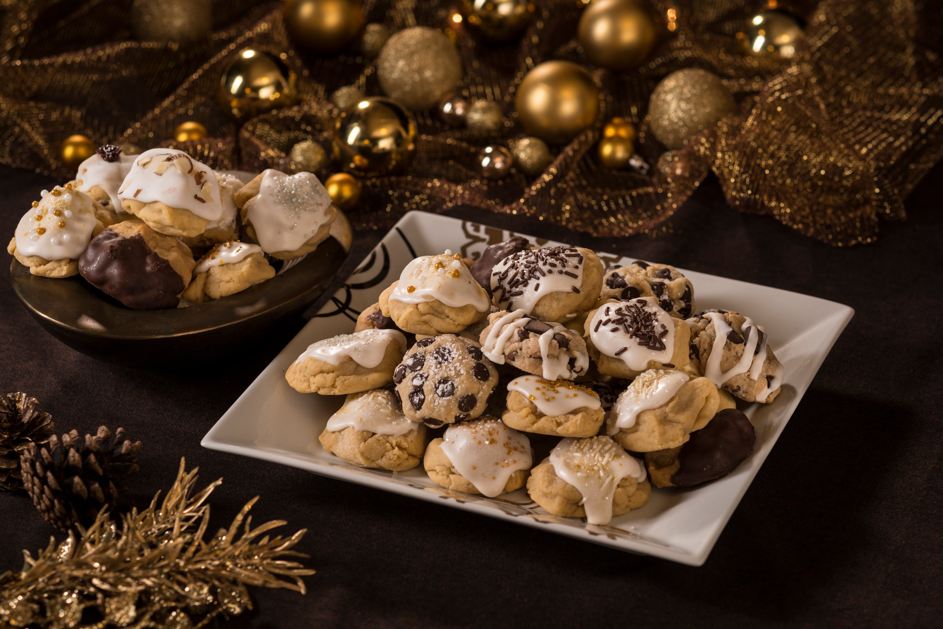 Holiday cookies.