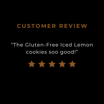 Gluten-Free Iced Lemon cookie review.