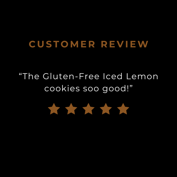 Gluten-Free Iced Lemon cookie review.