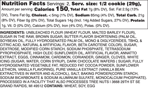 Poetry Nutrition Label