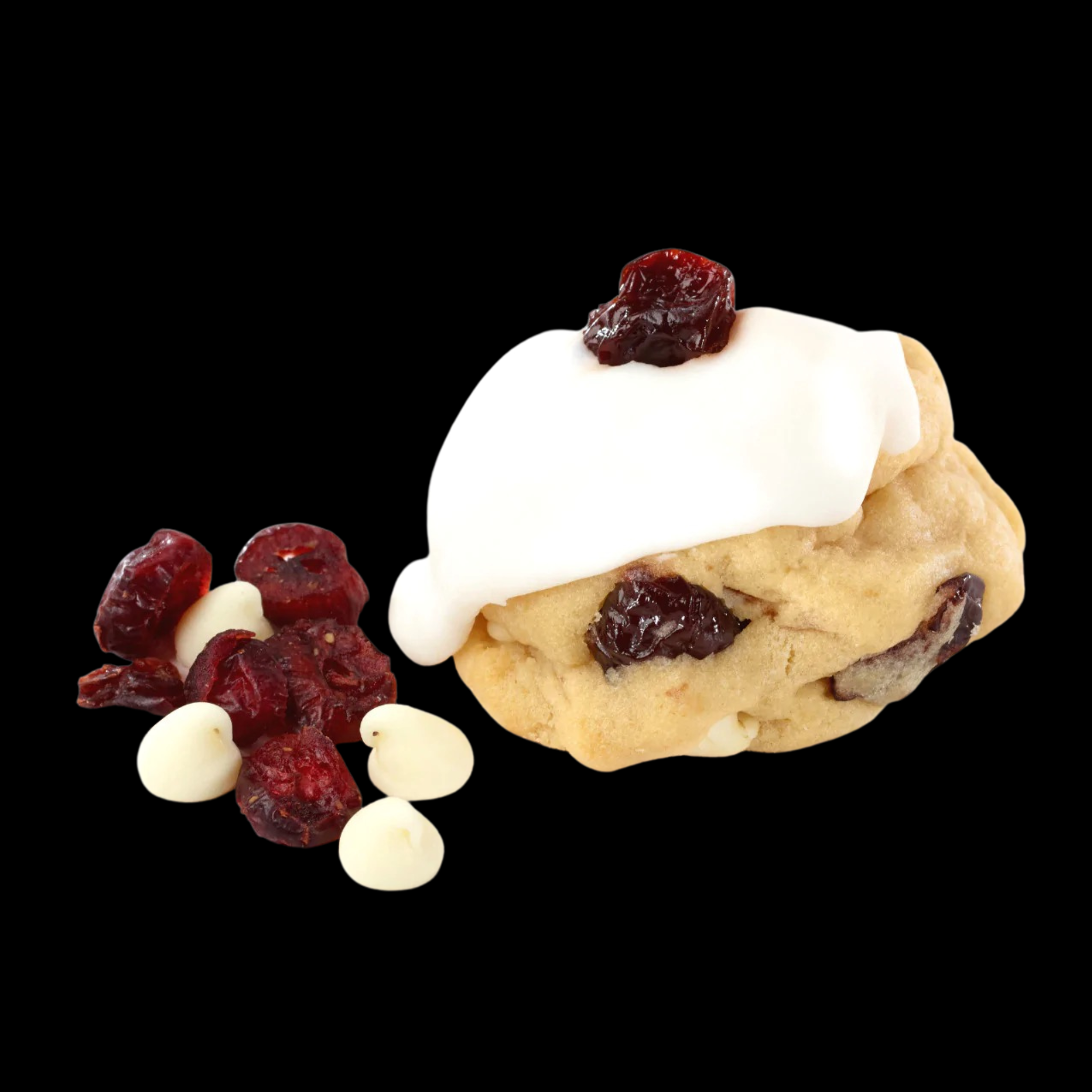 Our gourmet, handcrafted White Chocolate Amaretto cookie. | Monica's Gourmet Cookies