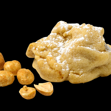 Our gourmet, handcrafted Peanut Butter cookie, made with creamy peanut butter, and topped with powdered sugar.